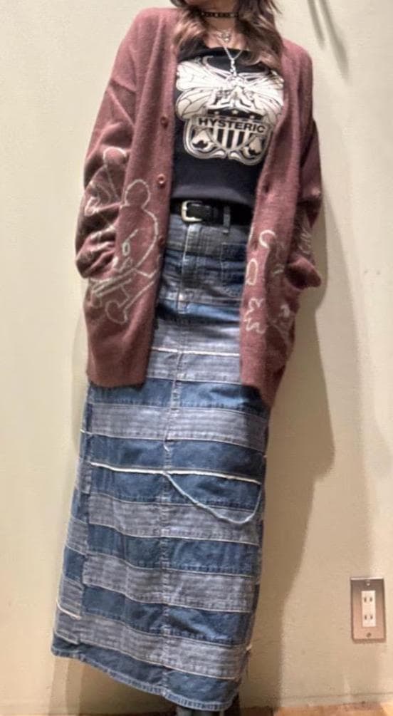 25AW　新作　新品　 BEN AND LUCYジャカード カーディガン