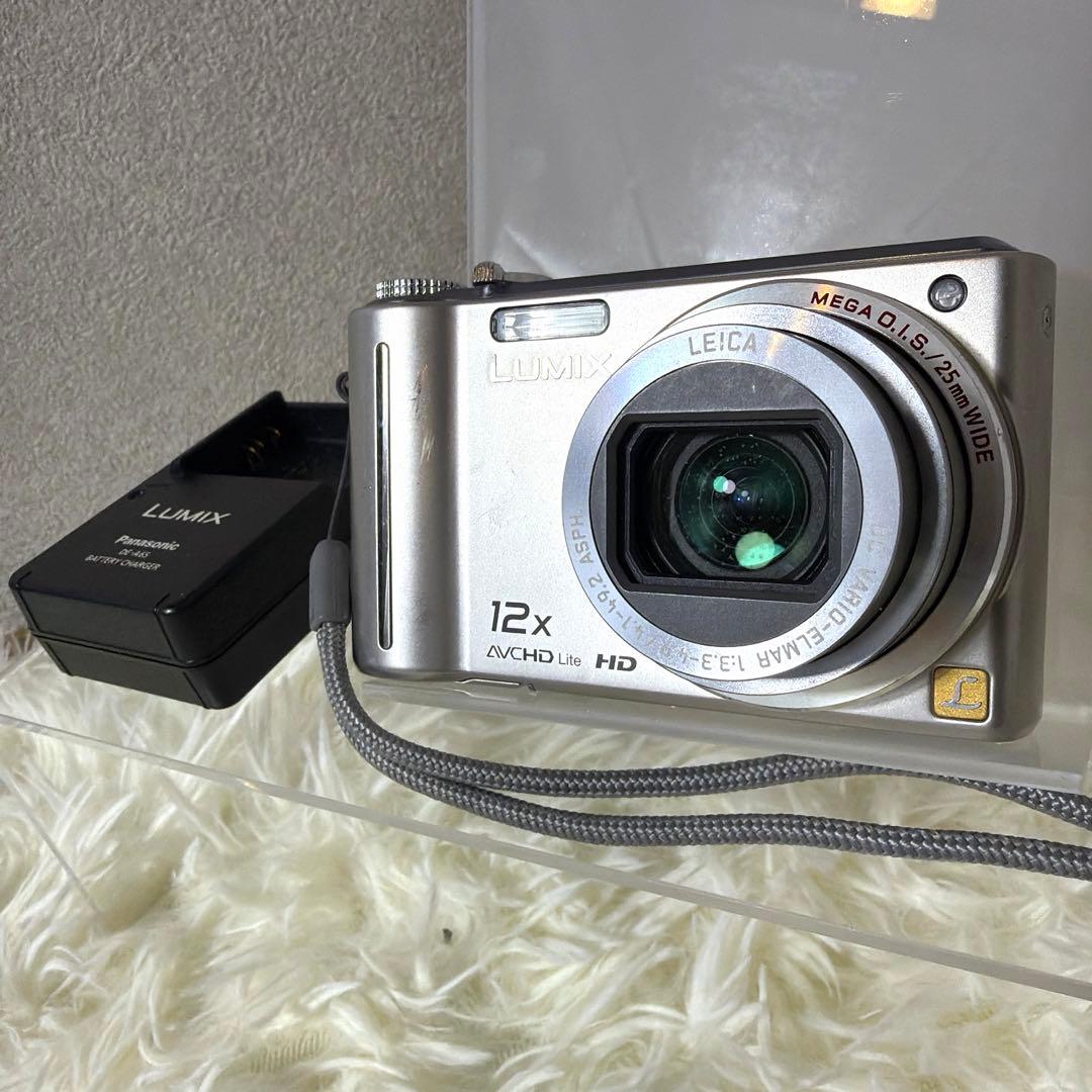 【美品】Panasonic LUMIX DMC-TZ7 シルバー