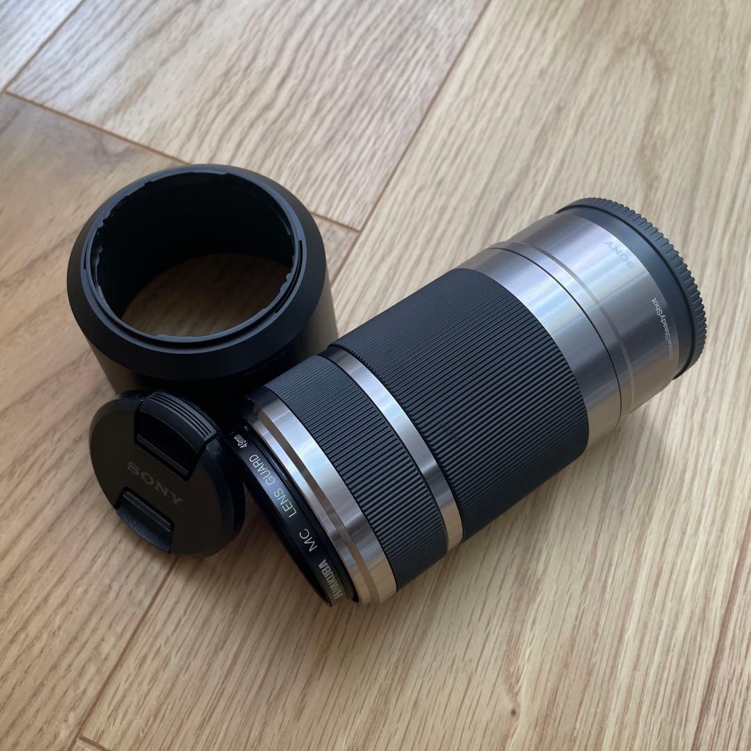 SONY 望遠ズームレンズ SEL55210(レンズカバーセット)