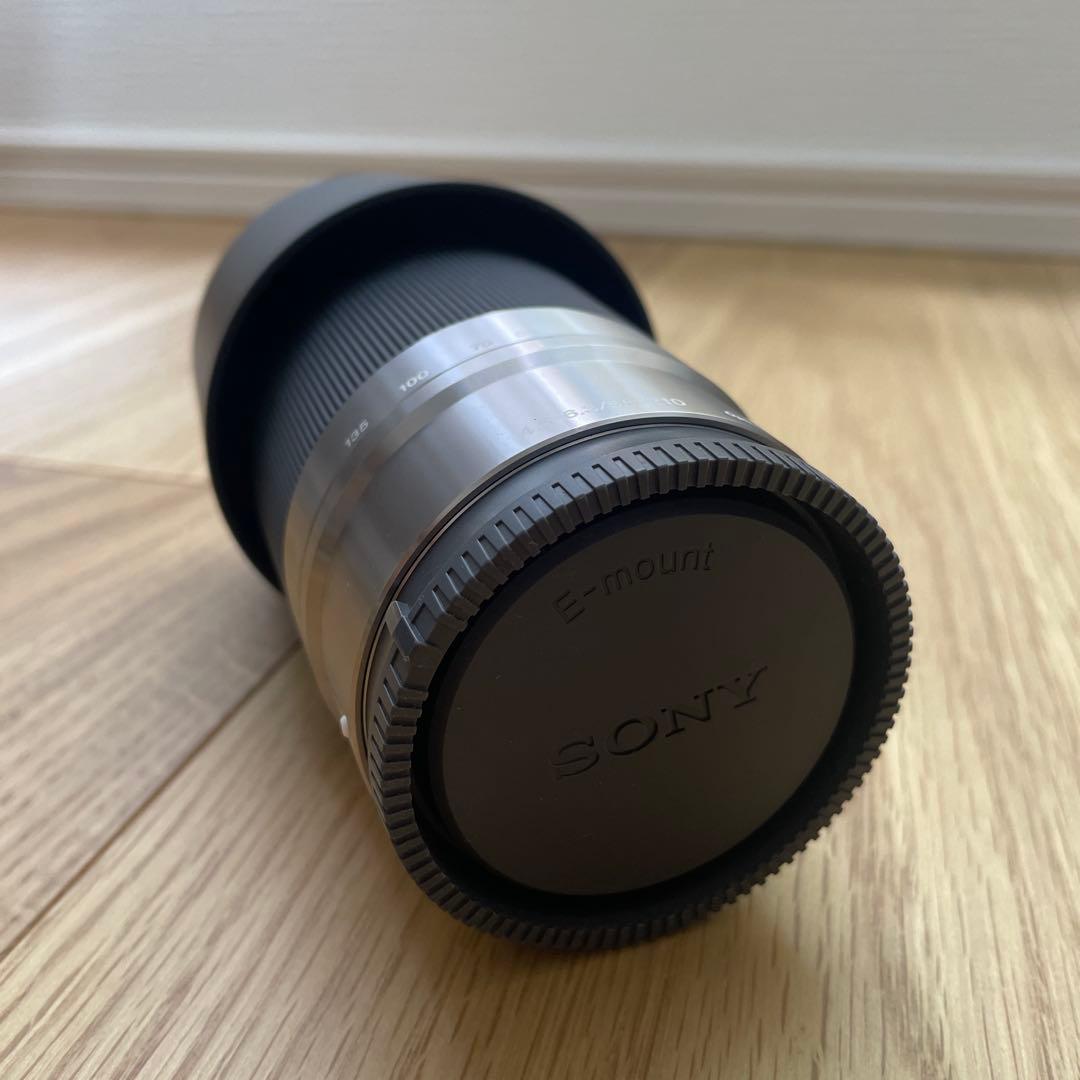 SONY 望遠ズームレンズ SEL55210(レンズカバーセット)