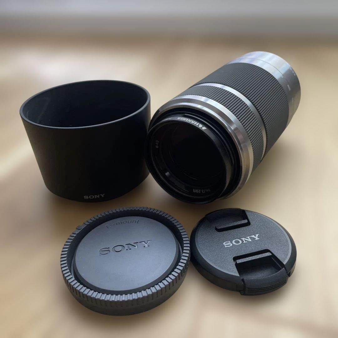 SONY 望遠ズームレンズ SEL55210(レンズカバーセット)