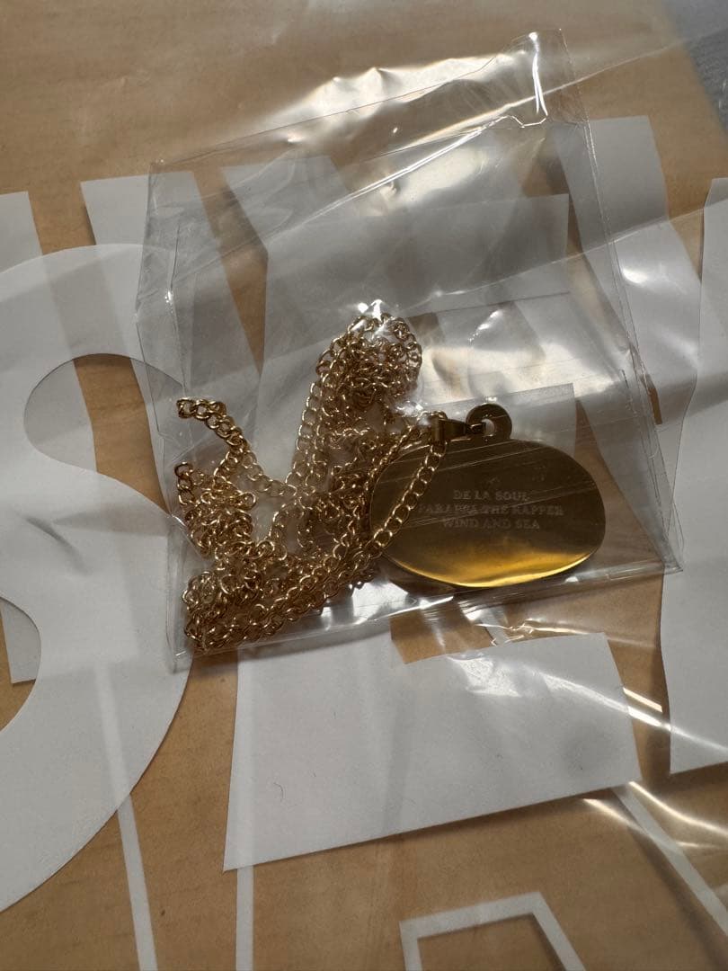 アクセサリー PARAPPA DE LA SOUL WDS GOLD NECKLACE