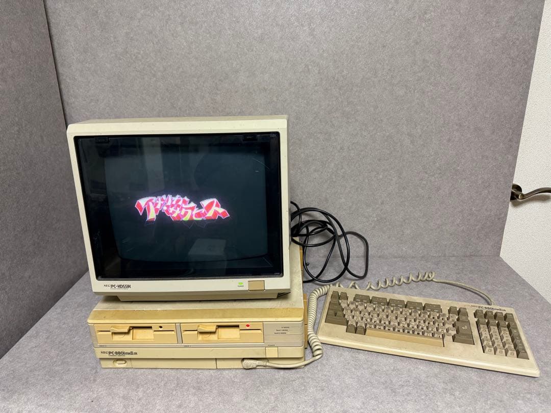 パソコン NEC PC-8801 MkII SR PC-KD551K キーボード