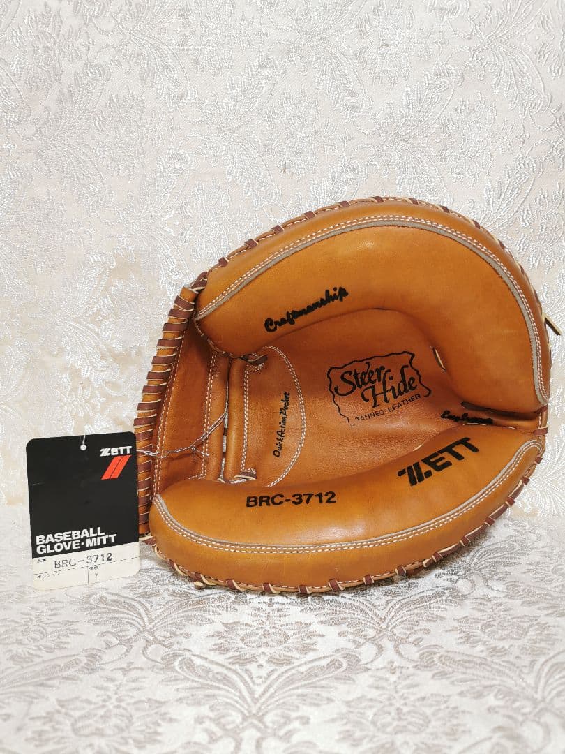 未使用　ゼット　ZETT　キャッチャーミット BRC-3712