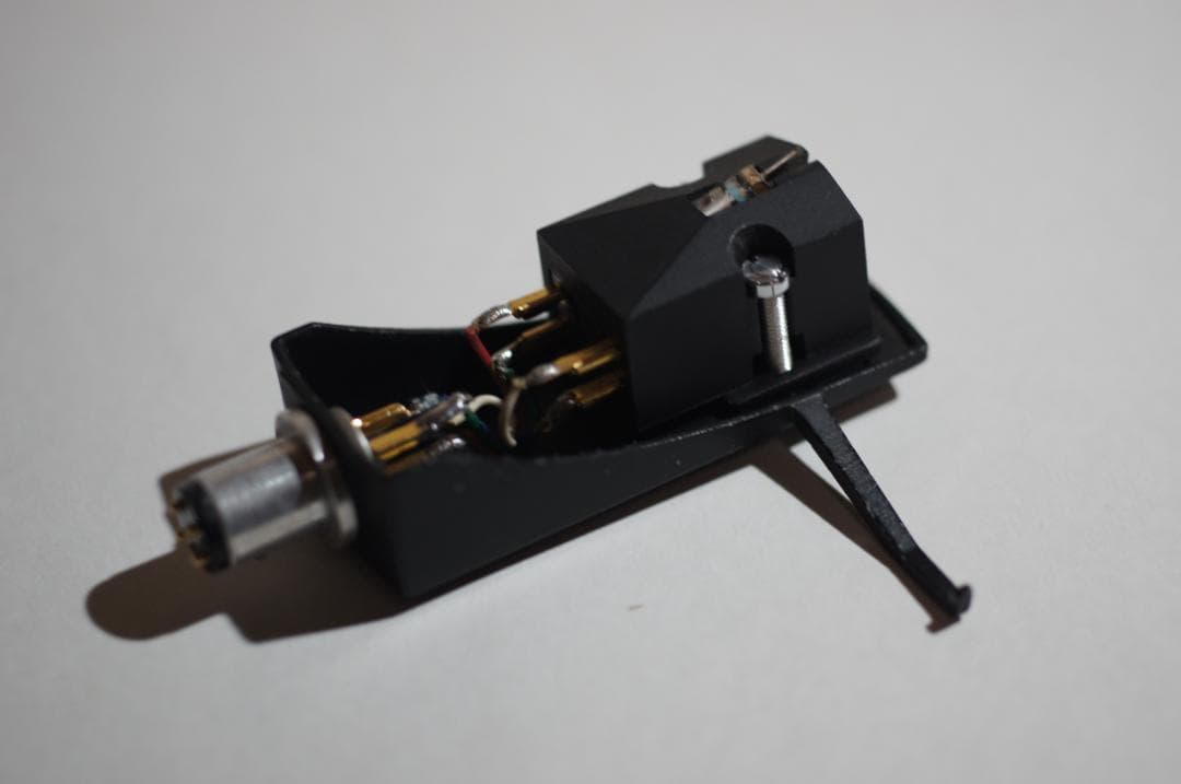 DENON DL-103＋DENONヘッドシェル(ケース付)MC型カートリッジ