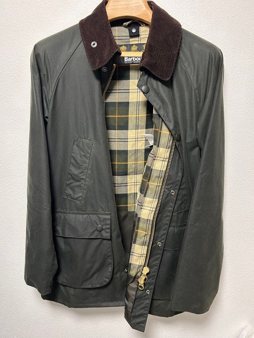 【美品】バブアー Barbour SL ビデイル 40 OLV