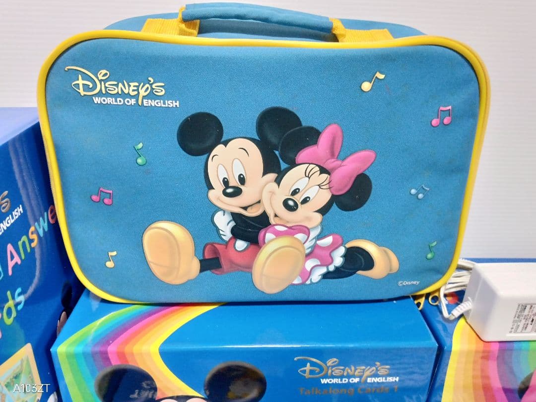 専用出品 DWE ディズニー英語トークアロング　両面デジタル、Q&Aカードセット