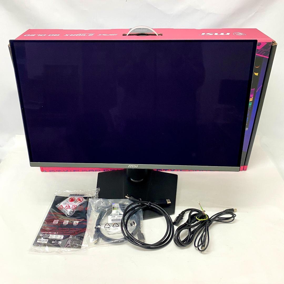 MSI QD-OLED ゲーミングモニター MPG 271QRX QD-OLED