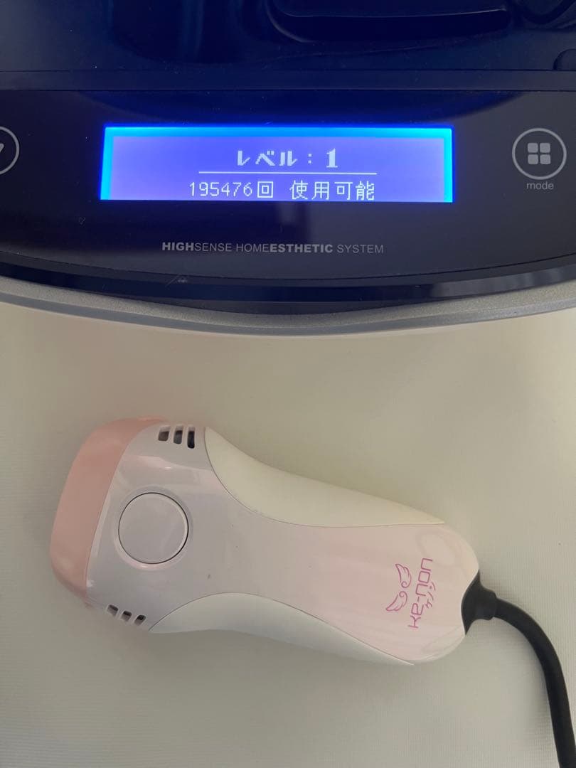 脱毛・美顔・ke-non ケノン 眉毛器具付　未使用カートリッジ付