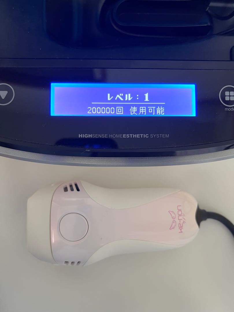 脱毛・美顔・ke-non ケノン 眉毛器具付　未使用カートリッジ付