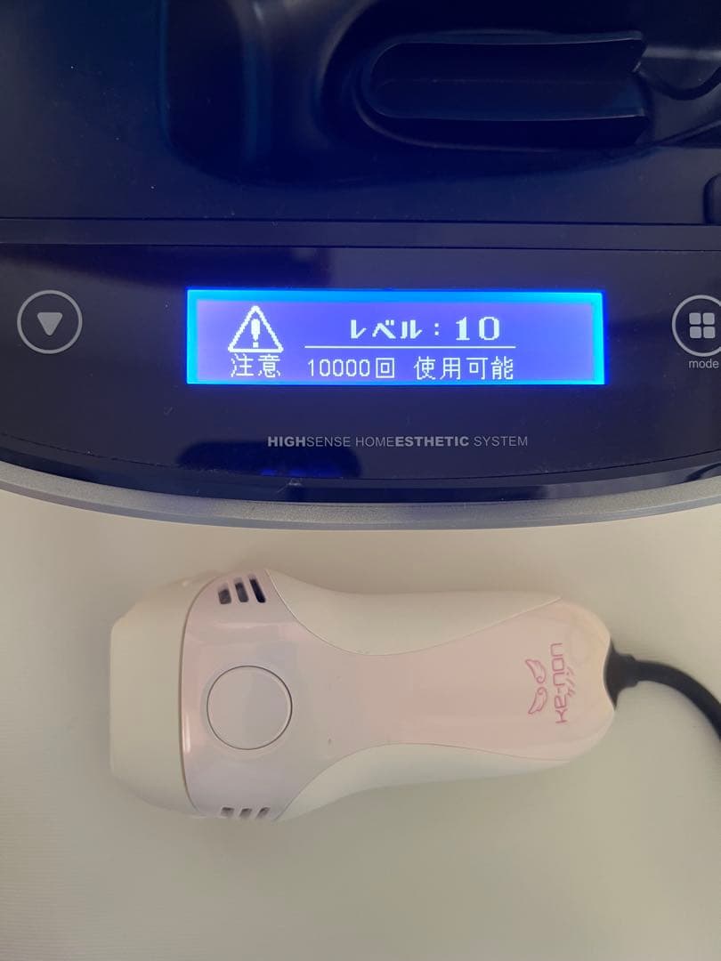 脱毛・美顔・ke-non ケノン 眉毛器具付　未使用カートリッジ付