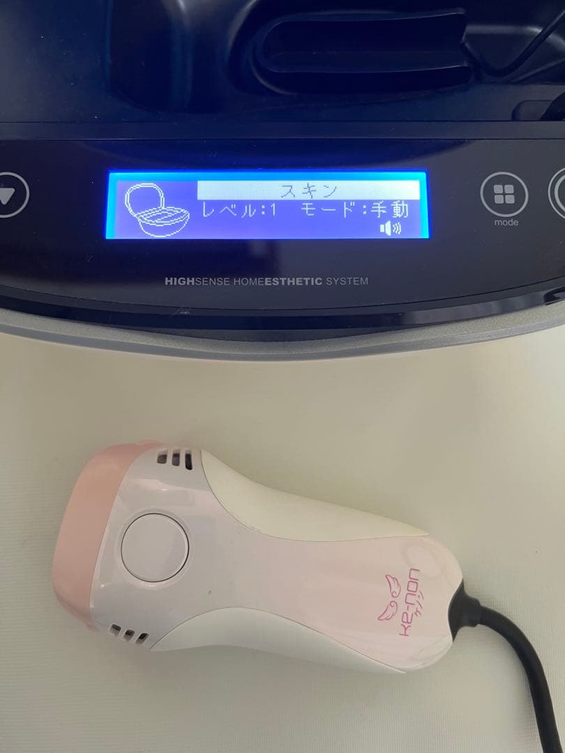 脱毛・美顔・ke-non ケノン 眉毛器具付　未使用カートリッジ付