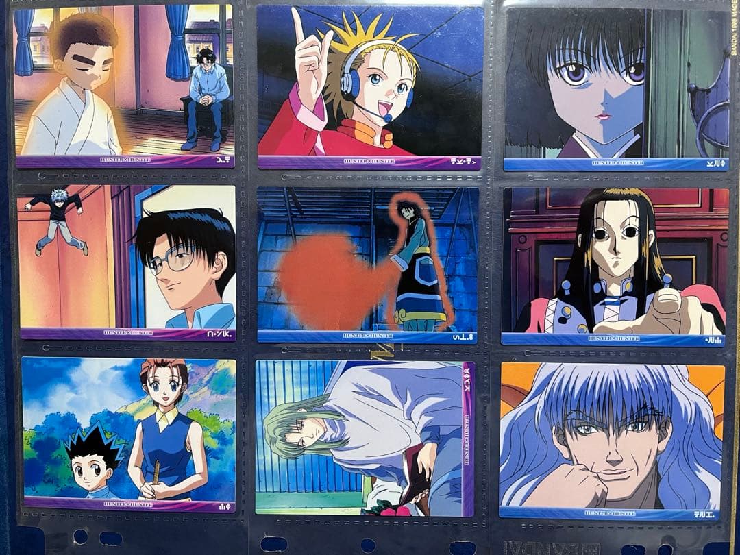 HUNTER×HUNTER カードダスマスターズ　No.46〜54 9枚セット