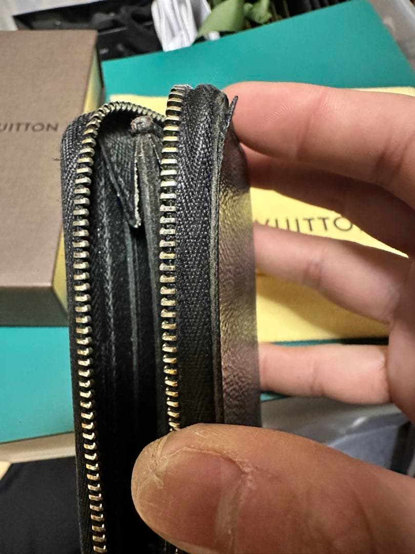 小物 LOUIS VUITTON ZIPPY COINPURSE DAM GR