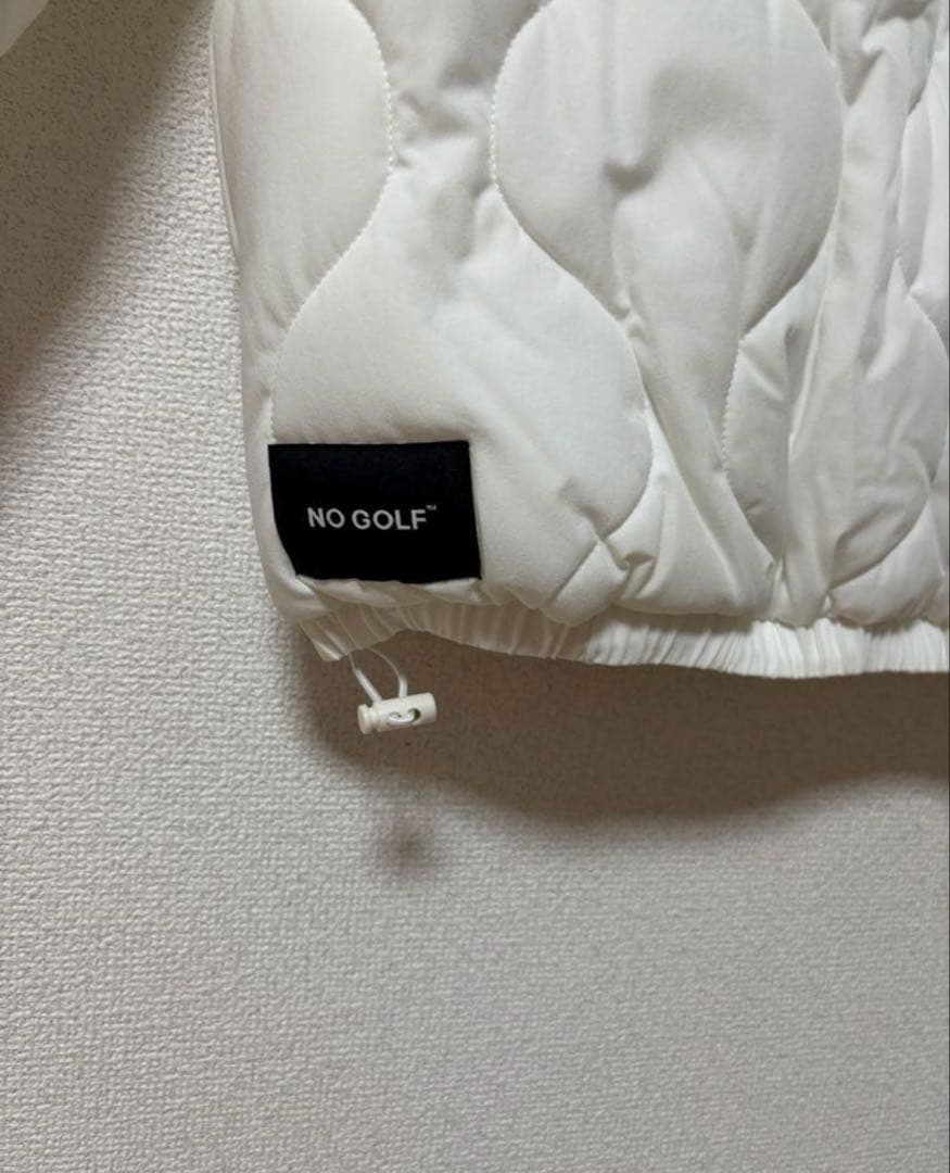NO COFFEE NO GOLF クラブハウス　キルティングジャケット XL