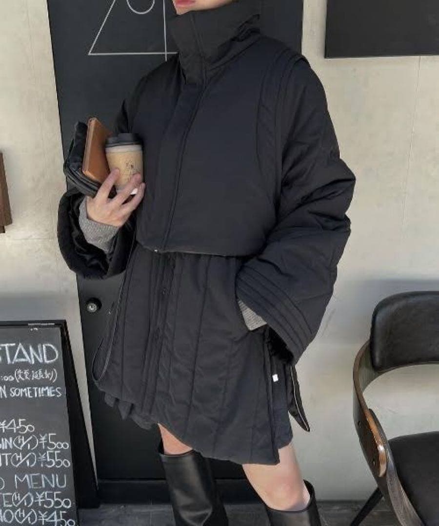 ウィルフリー　willfully キルティングコート（ダウンコート）