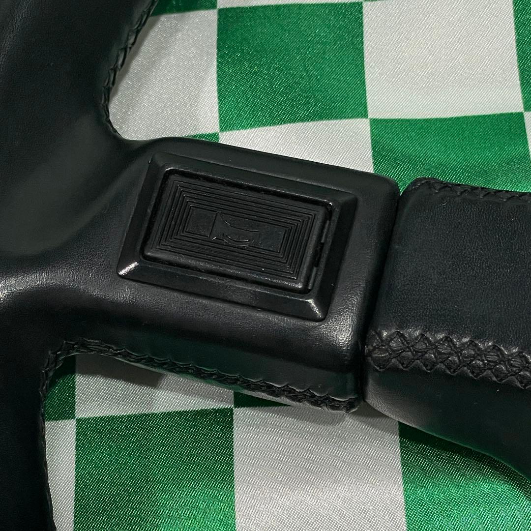 イタルボランテコルサスーパーレザー ステアリング 4スポーク 約35φ 美品