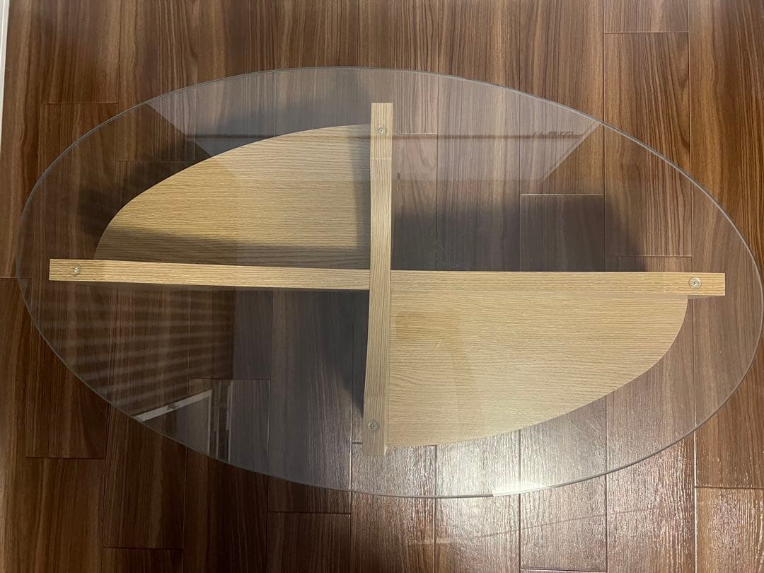 ガラス天板✴︎ Mamemo