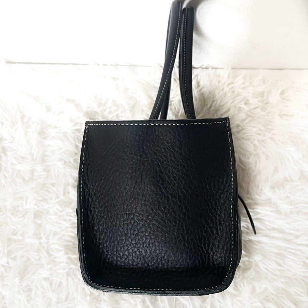 美品✨️Vivienne Westwood 本革 スクエア型 ハンドバッグ オーブ