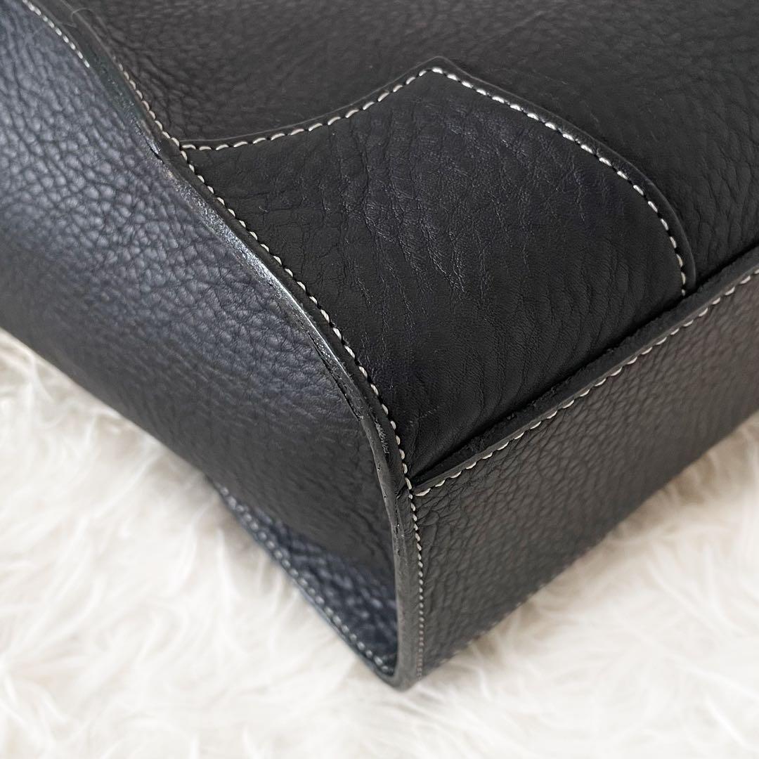 美品✨️Vivienne Westwood 本革 スクエア型 ハンドバッグ オーブ