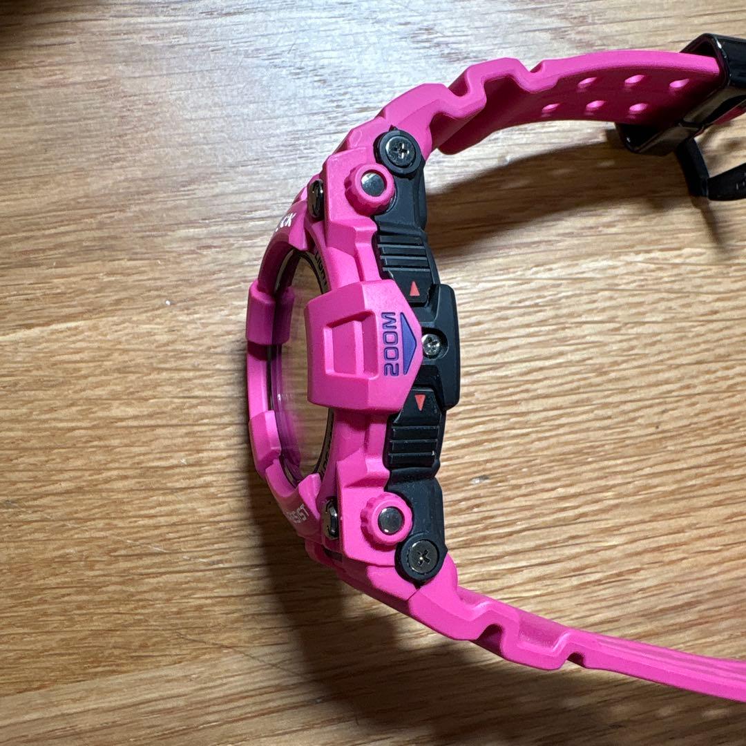 【美品】CASIO G-SHOCK FROGMAN ピンク 200m防水