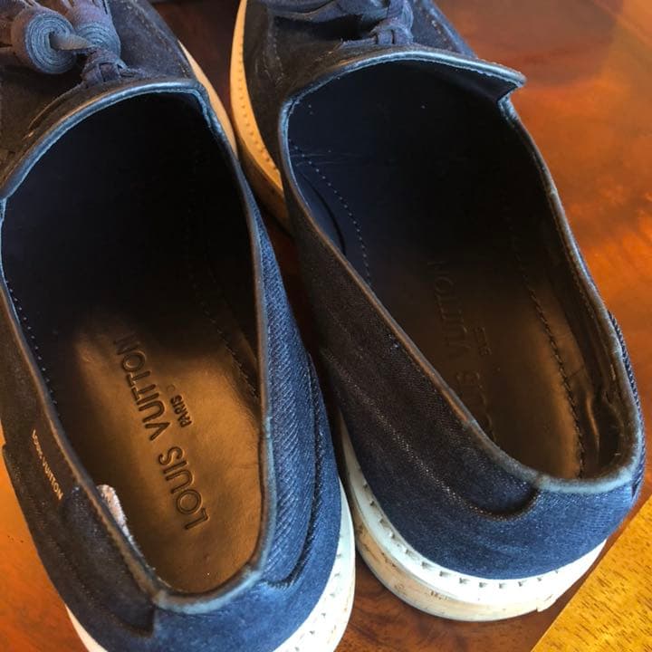 ルイヴィトン【LV】ローファー スニーカー デニム メンズ靴