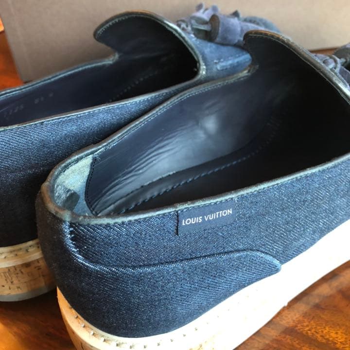 ルイヴィトン【LV】ローファー スニーカー デニム メンズ靴