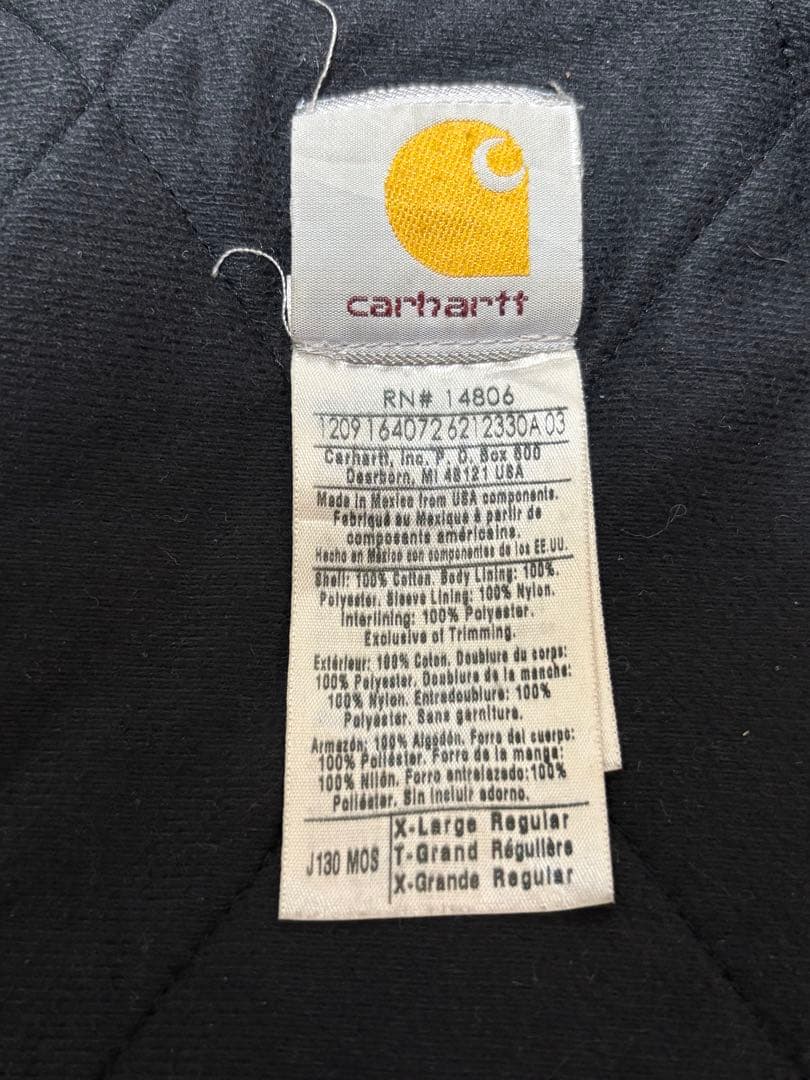 Carhartt アクティブジャケット J130 MOS モスグリーン XL