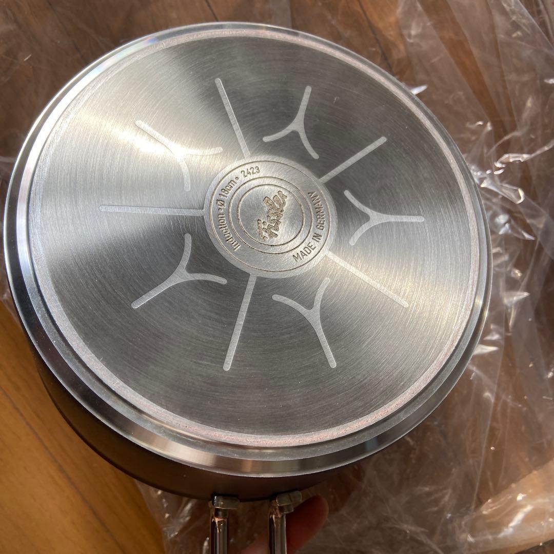 Fisslerフィスラー アダマントソースパン18cm片手鍋ドイツ製