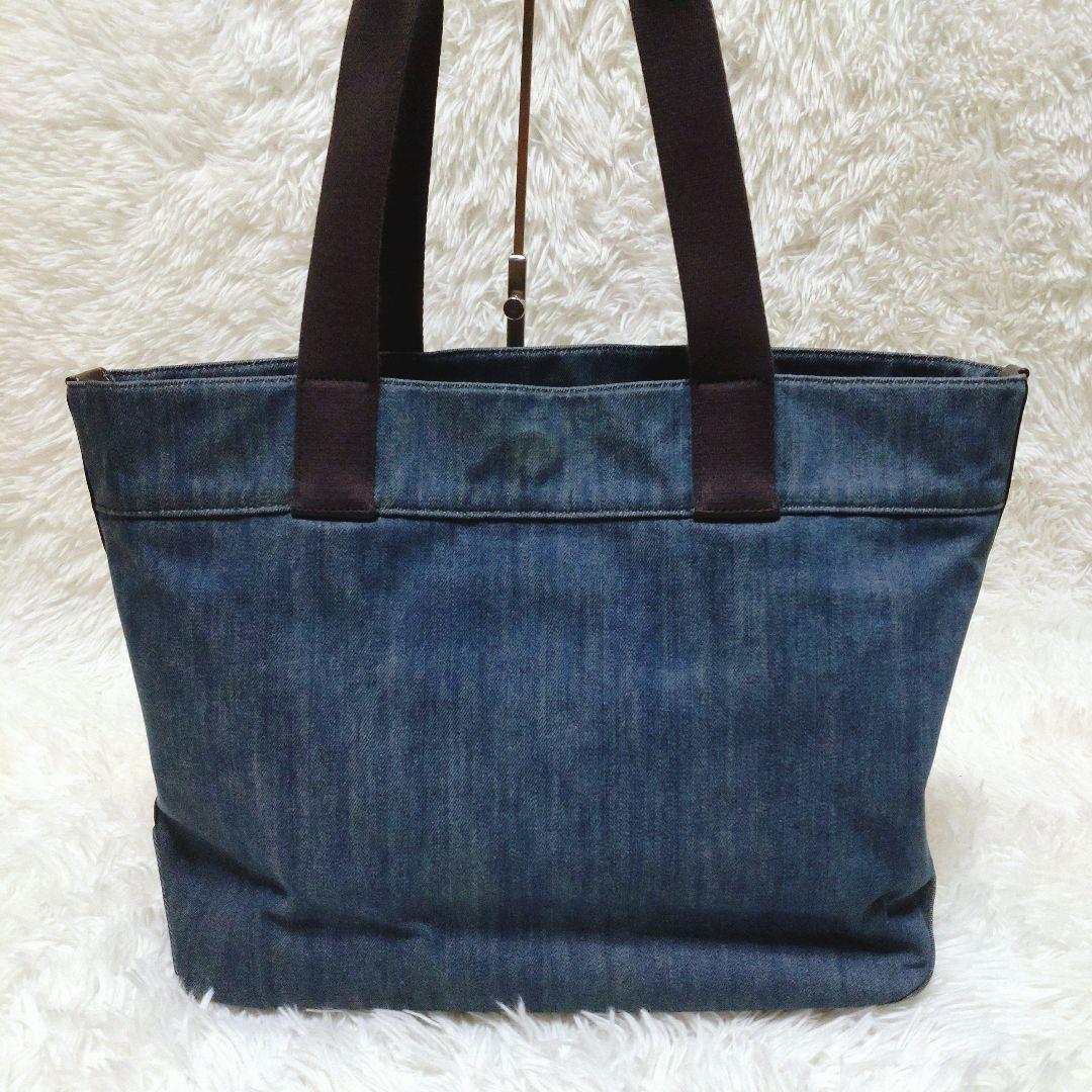 ✨️美品✨️ COACH コーチ デニム トートバッグ 肩掛け A4収納可