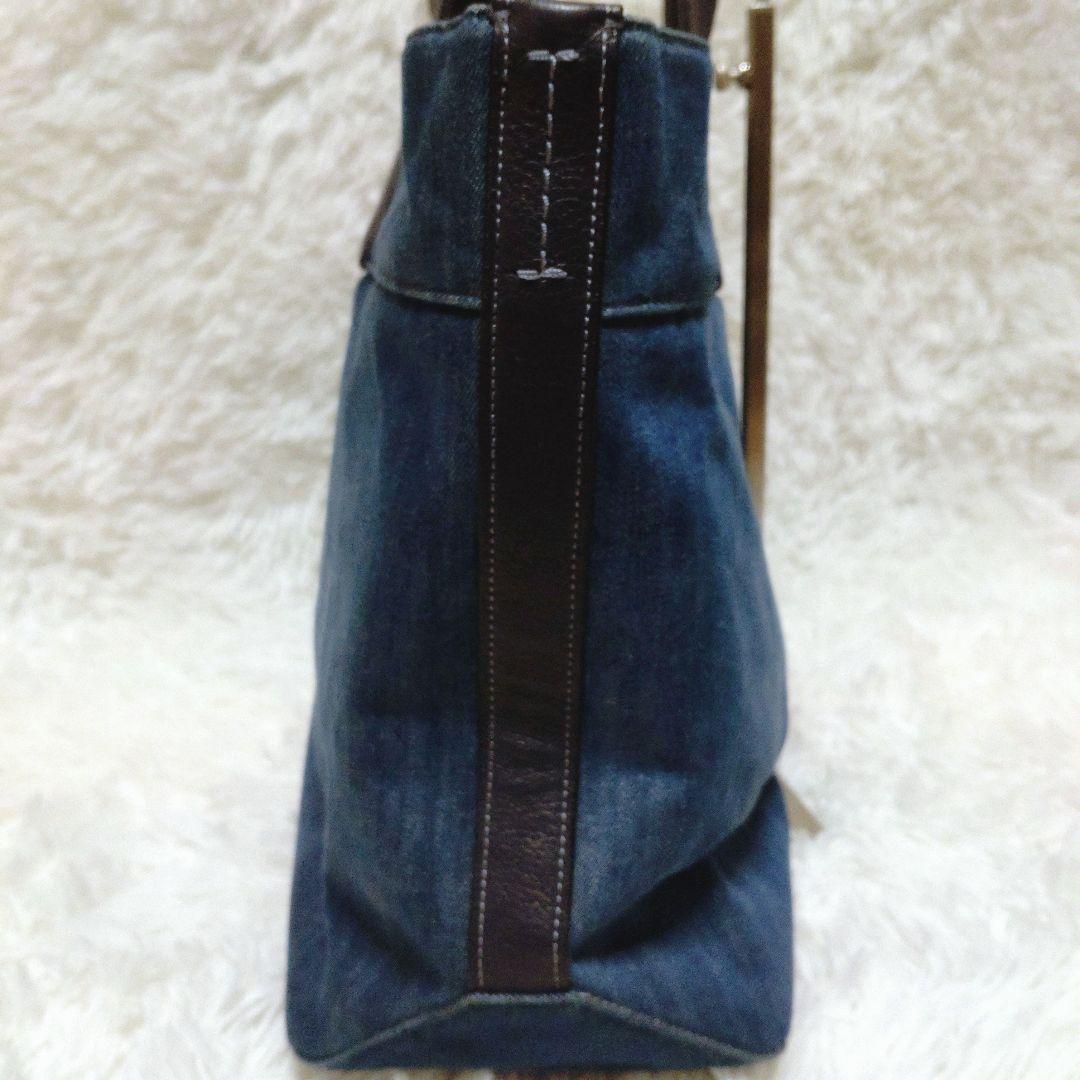 ✨️美品✨️ COACH コーチ デニム トートバッグ 肩掛け A4収納可