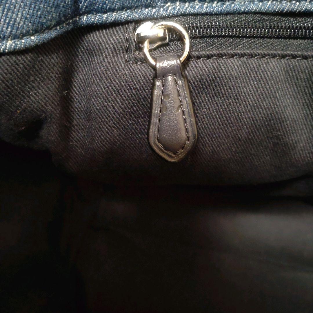 ✨️美品✨️ COACH コーチ デニム トートバッグ 肩掛け A4収納可