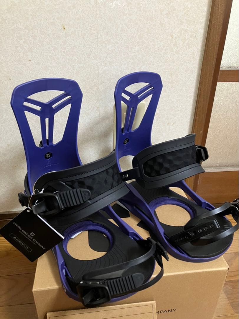 Union Binding Company スノーボードビンディング パープル