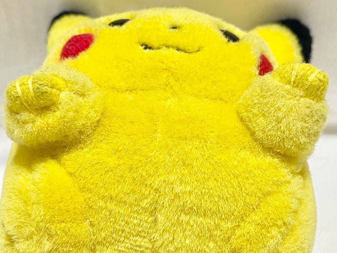 TOMY製 初期 ピカチュウ ぬいぐるみ マスコット レア 希少 約12㎝
