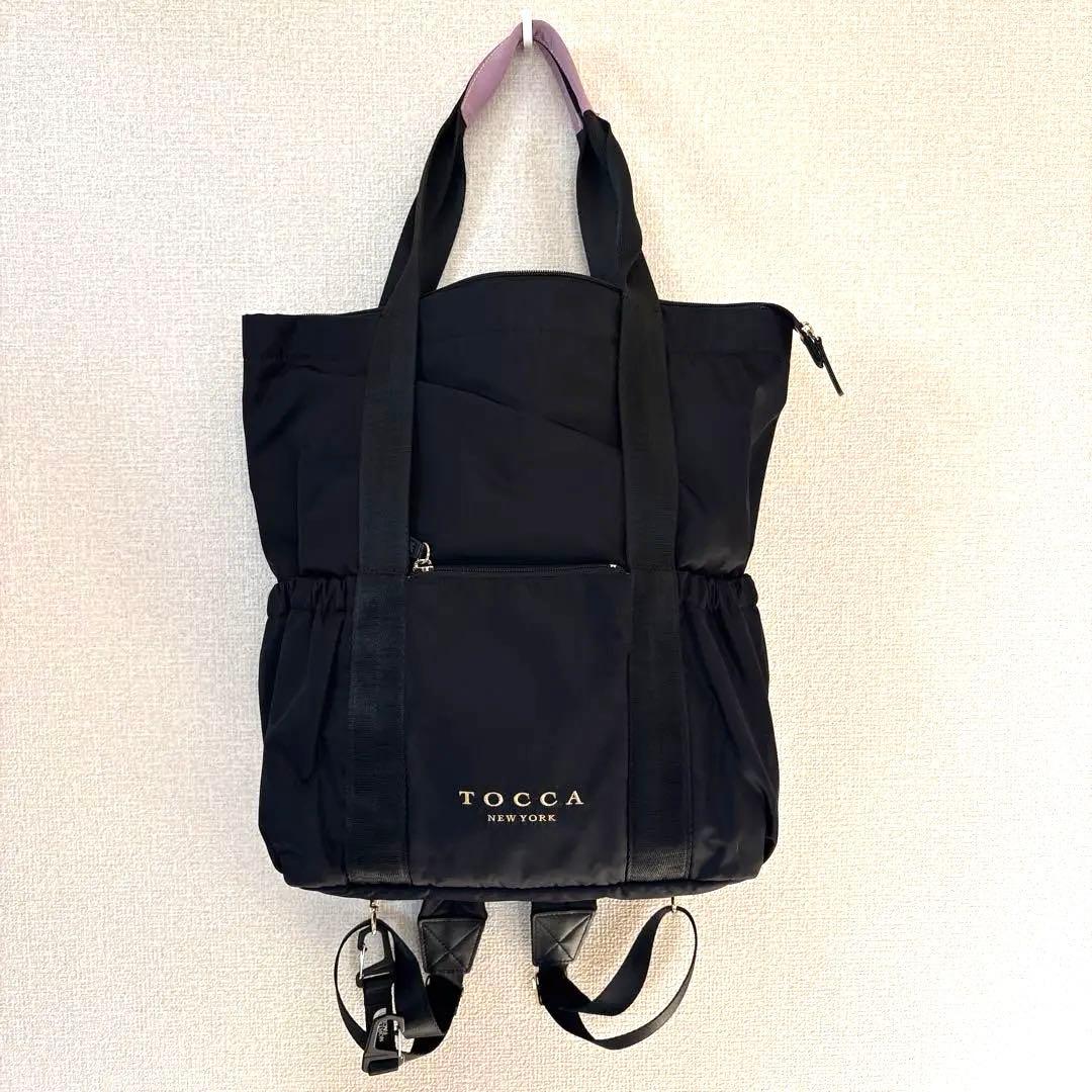 TOCCA トッカ シエロ トラベルバックパック リュック 2way ブラック