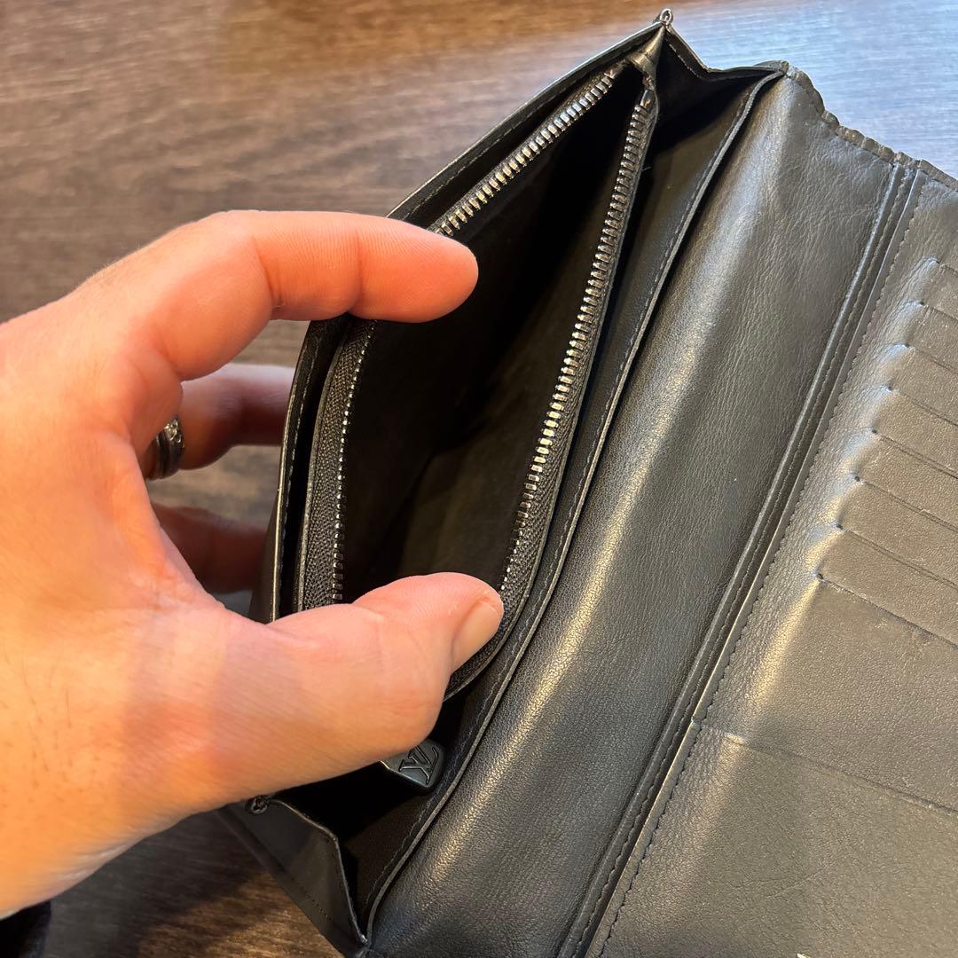 【箱、布袋付】ルイヴィトン メンズ 長財布 イニシャル入 ポルトフォイユ・ブラザ