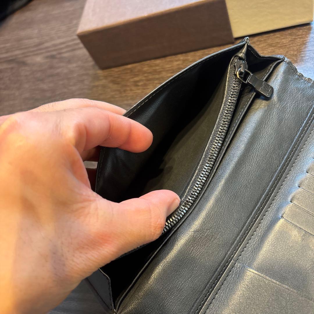 【箱、布袋付】ルイヴィトン メンズ 長財布 イニシャル入 ポルトフォイユ・ブラザ