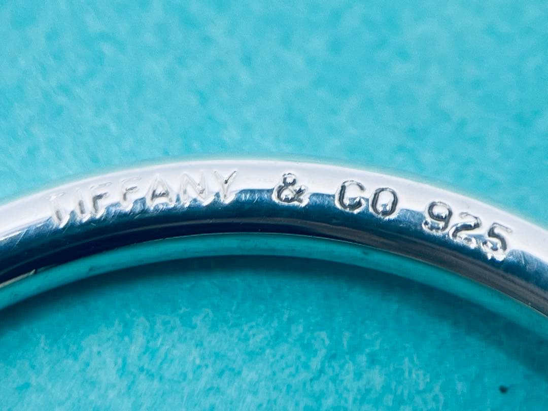 h694 美品　ティファニー　ゴルフ　キーリング　キーホルダー　チャーム　925