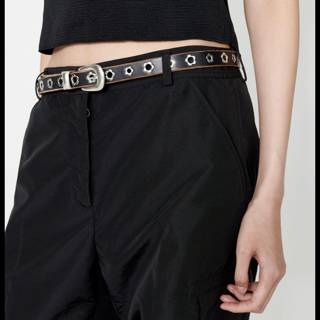 【正規品】OUR LEGACY フラワースタッズ レザーベルト L70