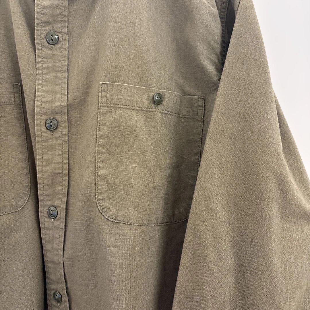 Boncoura ボンクラ USN ワークシャツ ポプリン 38