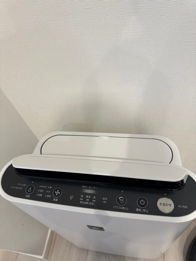 SHARP KC-R50-W空気清浄機 加湿器 2024年製