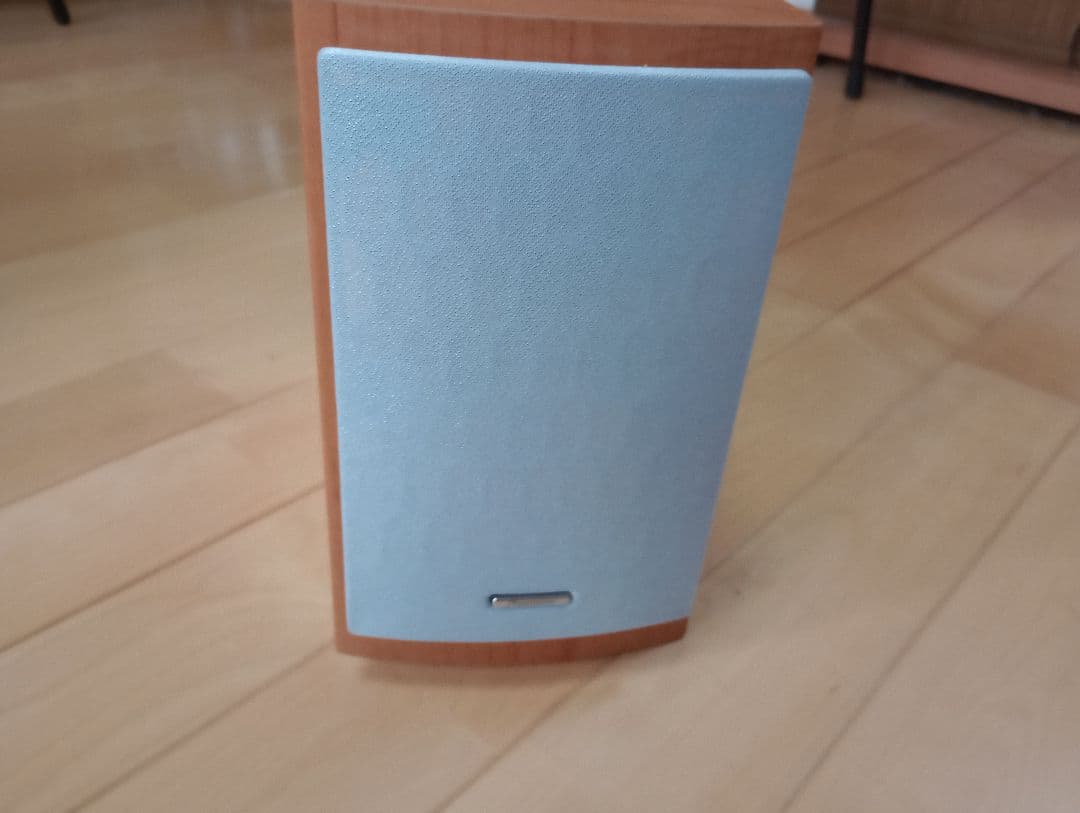 【レトロ・ヴィンテージ品】Pioneer ボックス型スピーカー シルバー・ウッド