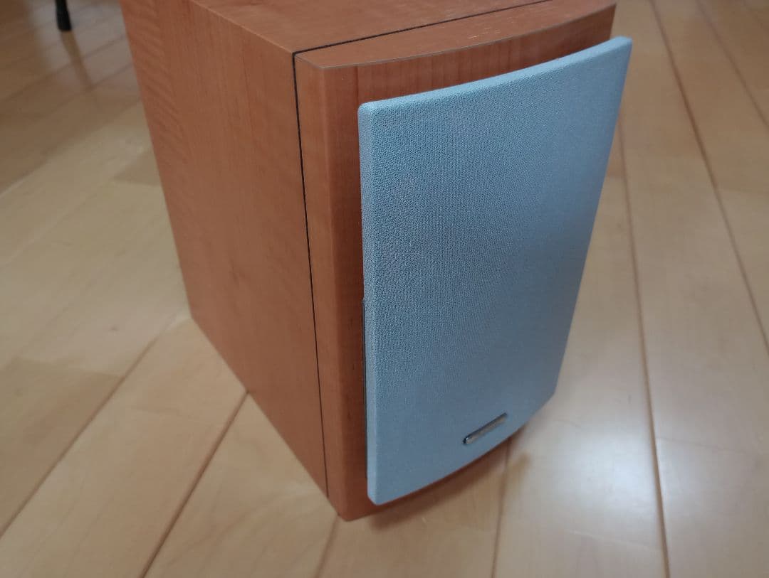 【レトロ・ヴィンテージ品】Pioneer ボックス型スピーカー シルバー・ウッド