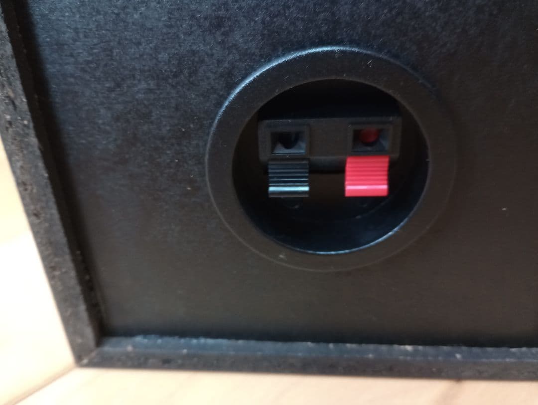 【レトロ・ヴィンテージ品】Pioneer ボックス型スピーカー シルバー・ウッド