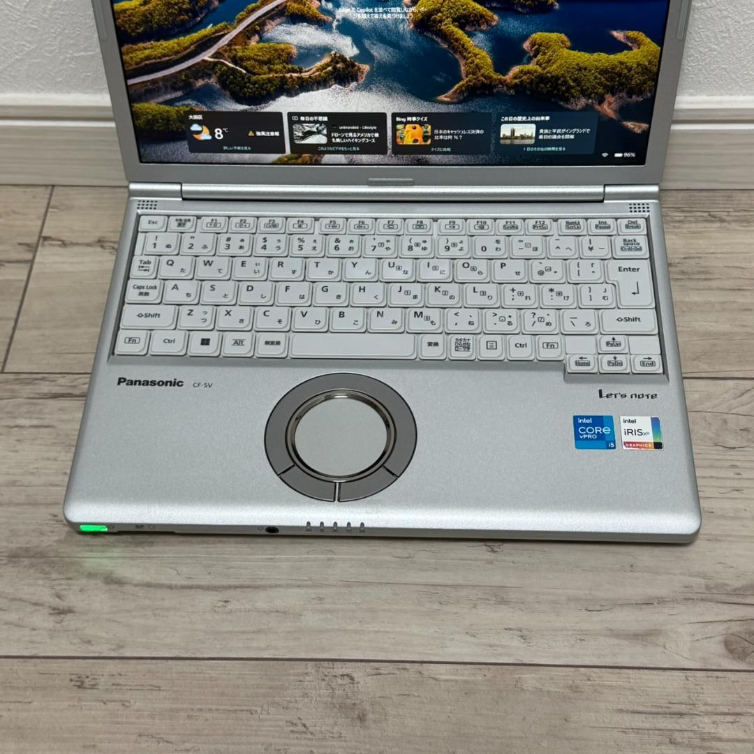 【人気の国産PC❗】11世代 i5 レッツノート 16G SSD256G 顔認証