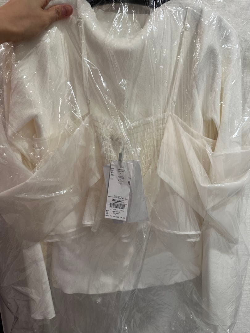 【新品未使用】CELFORD カシュクール キャミ セット ニット プルオーバー