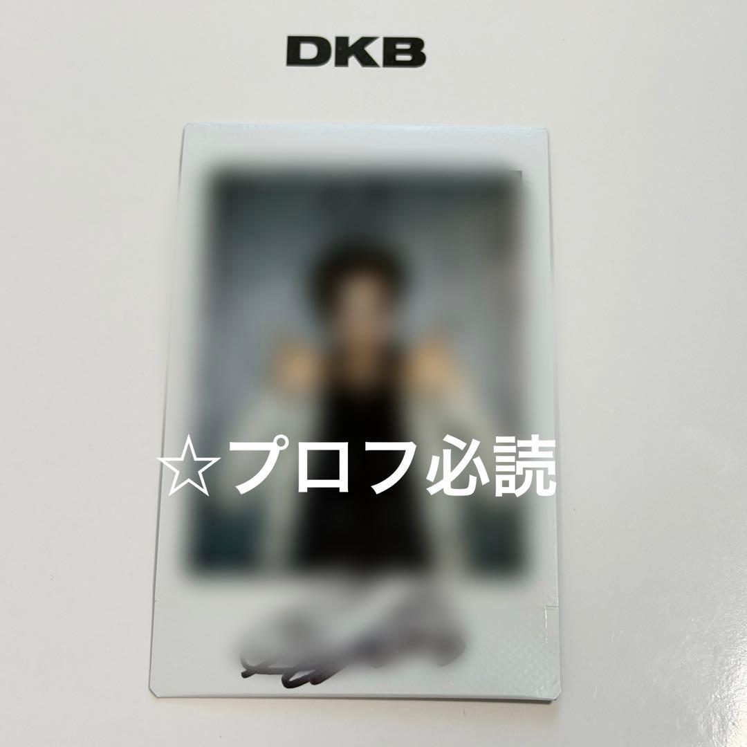 DKB ECHANサイン入り ポラロイド チェキ