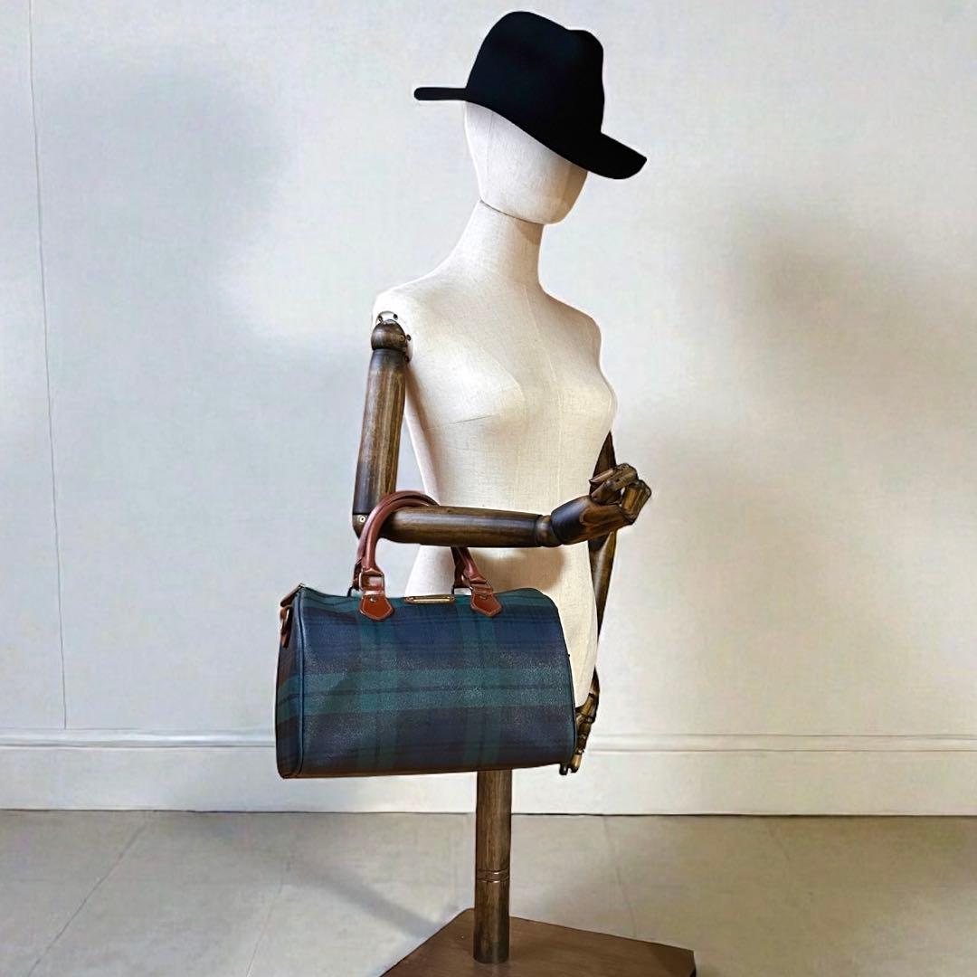 ✨極美品✨ ラルフローレン ボストンバッグ ミニ 高級レザー 希少性大 旅行鞄