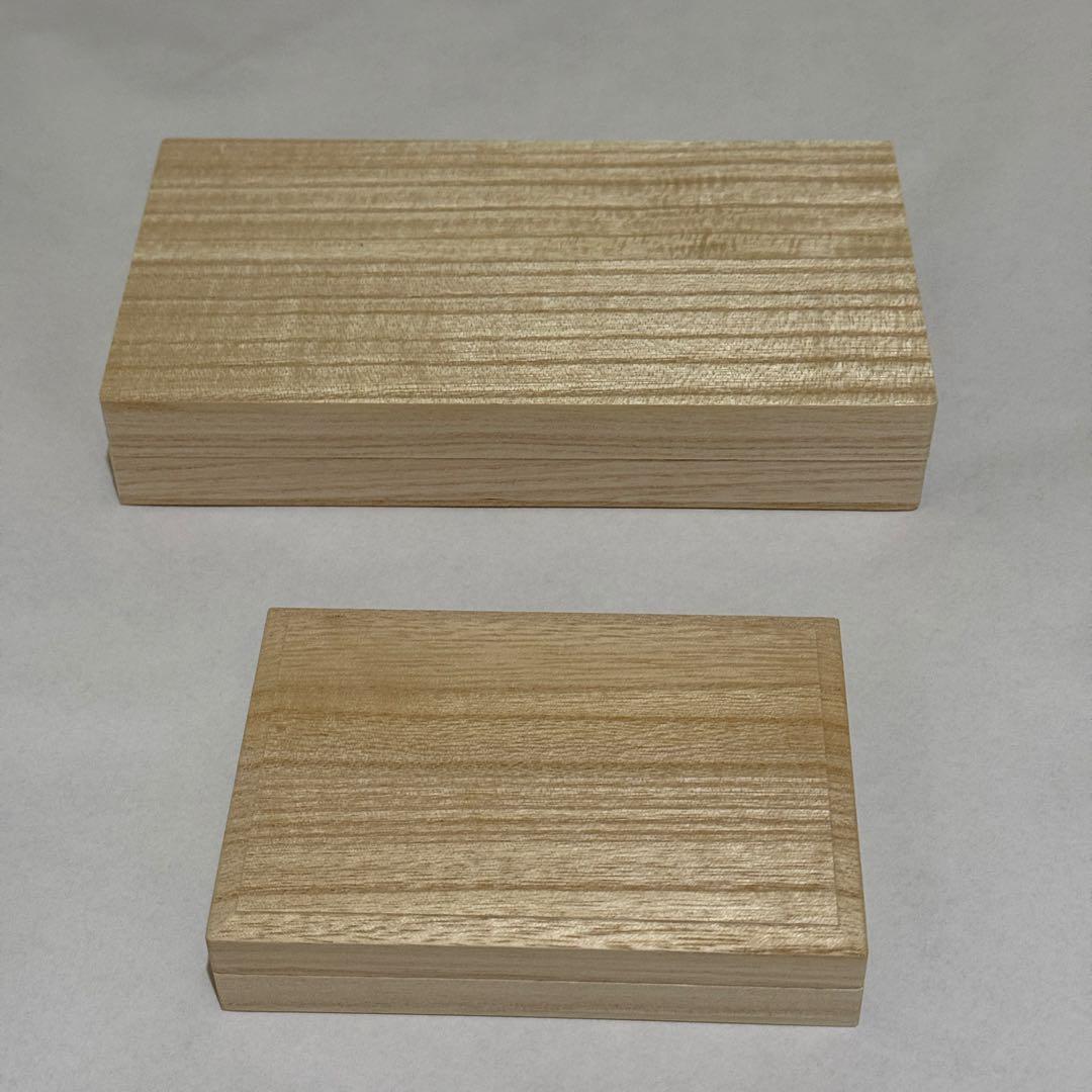 K*e様 【超貴重限定桐箱入】皇居 長財布 クロコ調牛革黒/ケース /2点