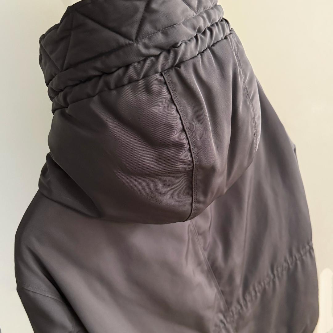 【美品・Lサイズ】EMPORIO ARMANI ダウンジャケット・グレーネイビー